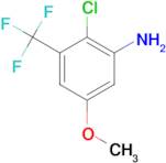 2-Chloro-5-methoxy-3-(trifluoromethyl)aniline