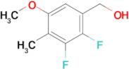 2,3-Difluoro-5-methoxy-4-methylbenzyl alcohol