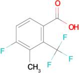 4-Fluoro-3-methyl-2-(trifluoromethyl)benzoic acid