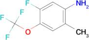 5-Fluoro-2-methyl-4-(trifluoromethoxy)aniline