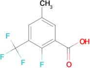 2-Fluoro-5-methyl-3-(trifluoromethyl)benzoic acid