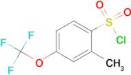 2-Methyl-4-(trifluoromethoxy)benzenesulfonyl chloride