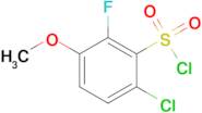 6-Chloro-2-fluoro-3-methoxybenzenesulfonyl chloride