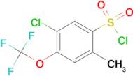 5-Chloro-2-methyl-4-(trifluoromethoxy)benzenesulfonyl chloride