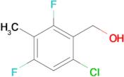 6-Chloro-2,4-difluoro-3-methylbenzyl alcohol