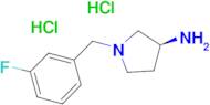 (S)-1-(3-Fluorobenzyl)pyrrolidin-3-amine dihydrochloride