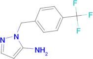 1-[4-(Trifluoromethyl)benzyl]-1H-pyrazol-5-amine