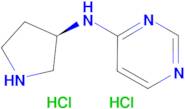 N-[(3R)-Pyrrolidin-3-yl]pyrimidin-4-amine dihydrochloride