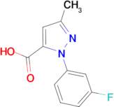 1-(3-Fluorophenyl)-3-methyl-1H-pyrazole-5-carboxylic acid