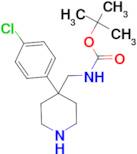 tert-Butyl [4-(4-chlorophenyl)piperidin-4-yl]methylcarbamate