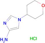 1-(Tetrahydro-2H-pyran-4-yl)-1H-imidazol-4-amine hydrochloride