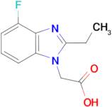 2-[2-Ethyl-4-fluoro-1H-benzo[d]imidazol-1-yl]acetic acid