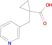 1-(Pyridin-3-ylmethyl)cyclopropanecarboxylic acid