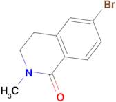 6-Bromo-2-methyl-3,4-dihydroisoquinolin-1(2H)-one