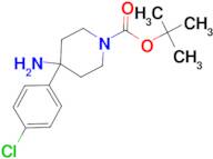 tert-Butyl 4-amino-4-(4-chlorophenyl)piperidine-1-carboxylate