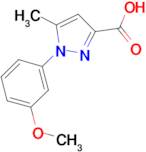 1-(3-Methoxyphenyl)-5-methyl-1H-pyrazole-3-carboxylic acid