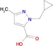 1-(Cyclopropylmethyl)-3-methyl-1H-pyrazole-5-carboxylic acid