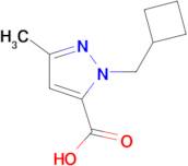 1-(Cyclobutylmethyl)-3-methyl-1H-pyrazole-5-carboxylic acid