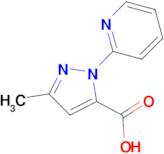 3-Methyl-1-(pyridin-2-yl)-1H-pyrazole-5-carboxylic acid