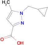 1-(Cyclopropylmethyl)-5-methyl-1H-pyrazole-3-carboxylic acid