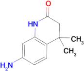 7-Amino-4,4-dimethyl-3,4-dihydroquinolin-2(1H)-one