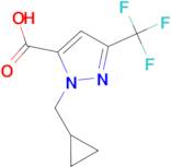 1-(Cyclopropylmethyl)-3-(trifluoromethyl)-1H-pyrazole-5-carboxylic acid