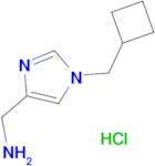 [1-(Cyclobutylmethyl)-1H-imidazol-4-yl]methanamine hydrochloride