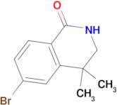 6-Bromo-4,4-dimethyl-3,4-dihydroisoquinolin-1(2H)-one