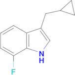 3-(Cyclopropylmethyl)-7-fluoro-1H-indole