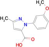 1-(3-Methoxyphenyl)-3-methyl-1H-pyrazole-5-carboxylic acid