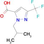 1-Isobutyl-3-(trifluoromethyl)-1H-pyrazole-5-carboxylic acid