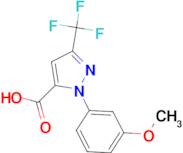 1-(3-Methoxyphenyl)-3-(trifluoromethyl)-1H-pyrazole-5-carboxylic acid