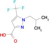 1-Isobutyl-5-(trifluoromethyl)-1H-pyrazole-3-carboxylic acid