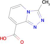 3-Methyl-[1,2,4]triazolo[4,3-a]pyridine-8-carboxylic acid