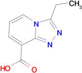 3-Ethyl-[1,2,4]triazolo[4,3-a]pyridine-8-carboxylic acid
