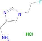 [1-(2-Fluoroethyl)-1H-imidazol-4-yl]methanamine hydrochloride