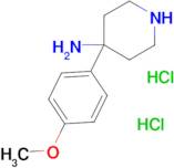 4-(4-Methoxyphenyl)piperidin-4-amine dihydrochloride