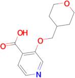 3-[(Tetrahydro-2H-pyran-4-yl)methoxy]isonicotinic acid