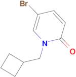 5-Bromo-1-(cyclobutylmethyl)pyridin-2(1H)-one