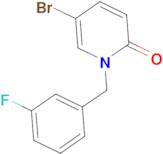 5-Bromo-1-(3-fluorobenzyl)pyridin-2(1H)-one