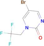 5-Bromo-1-(2,2,2-trifluoroethyl)pyrimidin-2(1H)-one