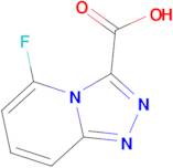5-Fluoro-[1,2,4]triazolo[4,3-a]pyridine-3-carboxylic acid