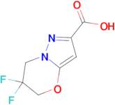 6,6-Difluoro-6,7-dihydro-5H-pyrazolo[5,1-b][1,3]oxazine-2-carboxylic acid