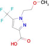 1-(2-Methoxyethyl)-5-(trifluoromethyl)-1H-pyrazole-3-carboxylic acid