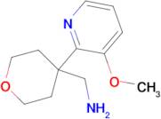 [4-(3-Methoxypyridin-2-yl)-tetrahydro-2H-pyran-4-yl]methanamine