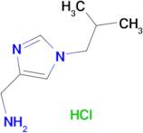 (1-Isobutyl-1H-imidazol-4-yl)methanamine hydrochloride