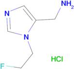 [1-(2-Fluoroethyl)-1H-imidazol-5-yl]methanamine hydrochloride