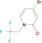 4-Bromo-1-(2,2,2-trifluoroethyl)pyridin-2(1H)-one