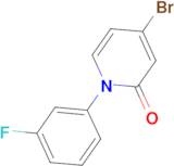 4-Bromo-1-(3-fluorophenyl)pyridin-2(1H)-one