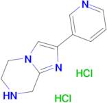 2-(Pyridin-3-yl)-5,6,7,8-tetrahydroimidazo[1,2-a]pyrazine dihydrochloride